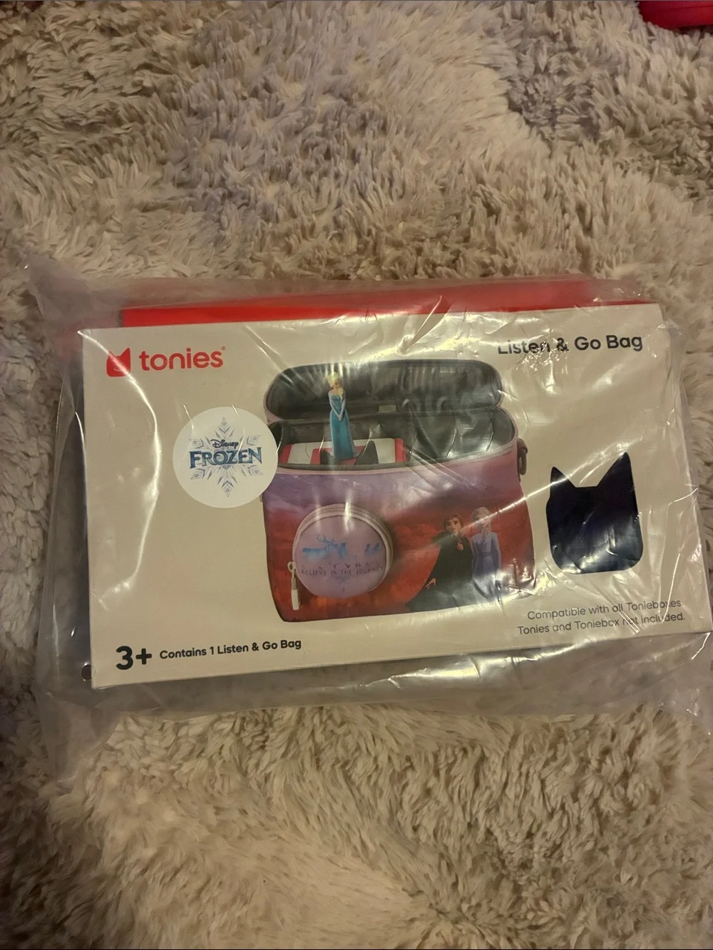 tonies Disney Frozen Listen & Go Bag